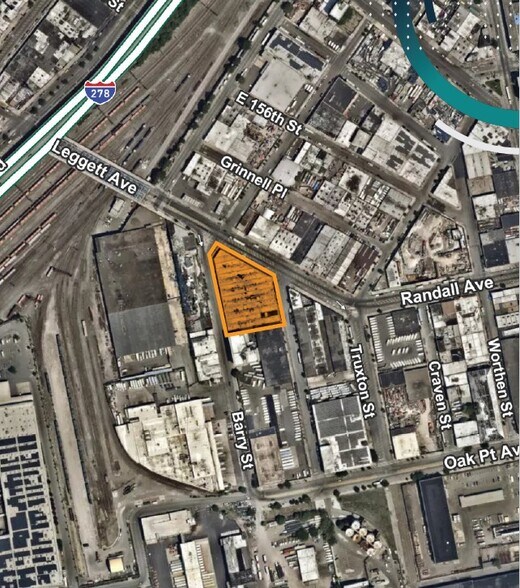 1100 Leggett Ave, Bronx, NY for sale - Aerial - Image 1 of 1