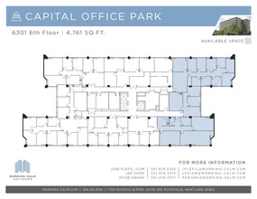 6301 Ivy Ln, Greenbelt, MD for lease Floor Plan- Image 2 of 4