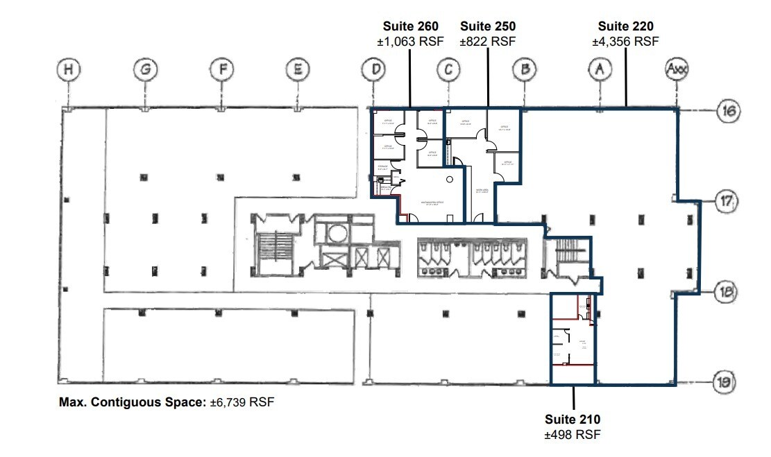 2500 N Mayfair Rd, Wauwatosa, WI for lease Floor Plan- Image 1 of 1