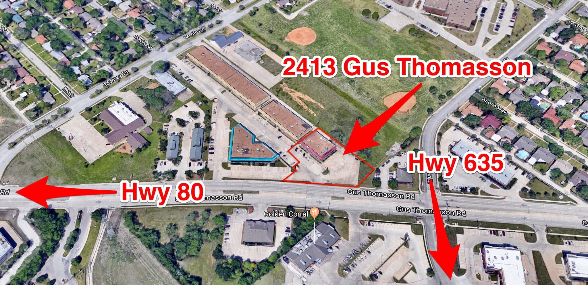 2413 Gus Thomasson Rd, Mesquite, TX for sale Other- Image 1 of 1