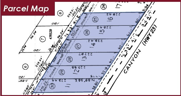 1063-1123 Walnut Canyon Rd, Moorpark, CA for sale - Plat Map - Image 2 of 2