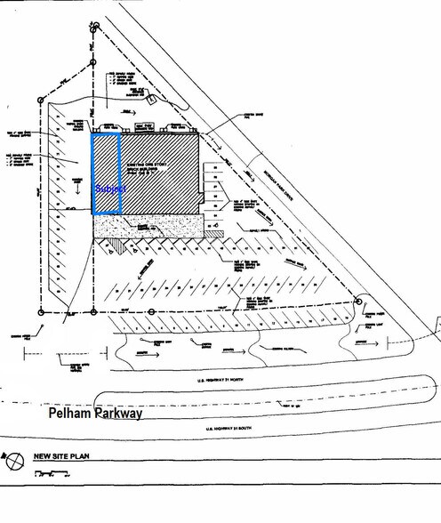 2143-2147 Pelham Pky, Pelham, AL for lease - Site Plan - Image 2 of 3