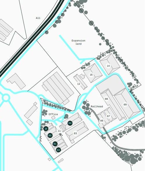 Harling Rd, Norwich for lease - Site Plan - Image 2 of 4