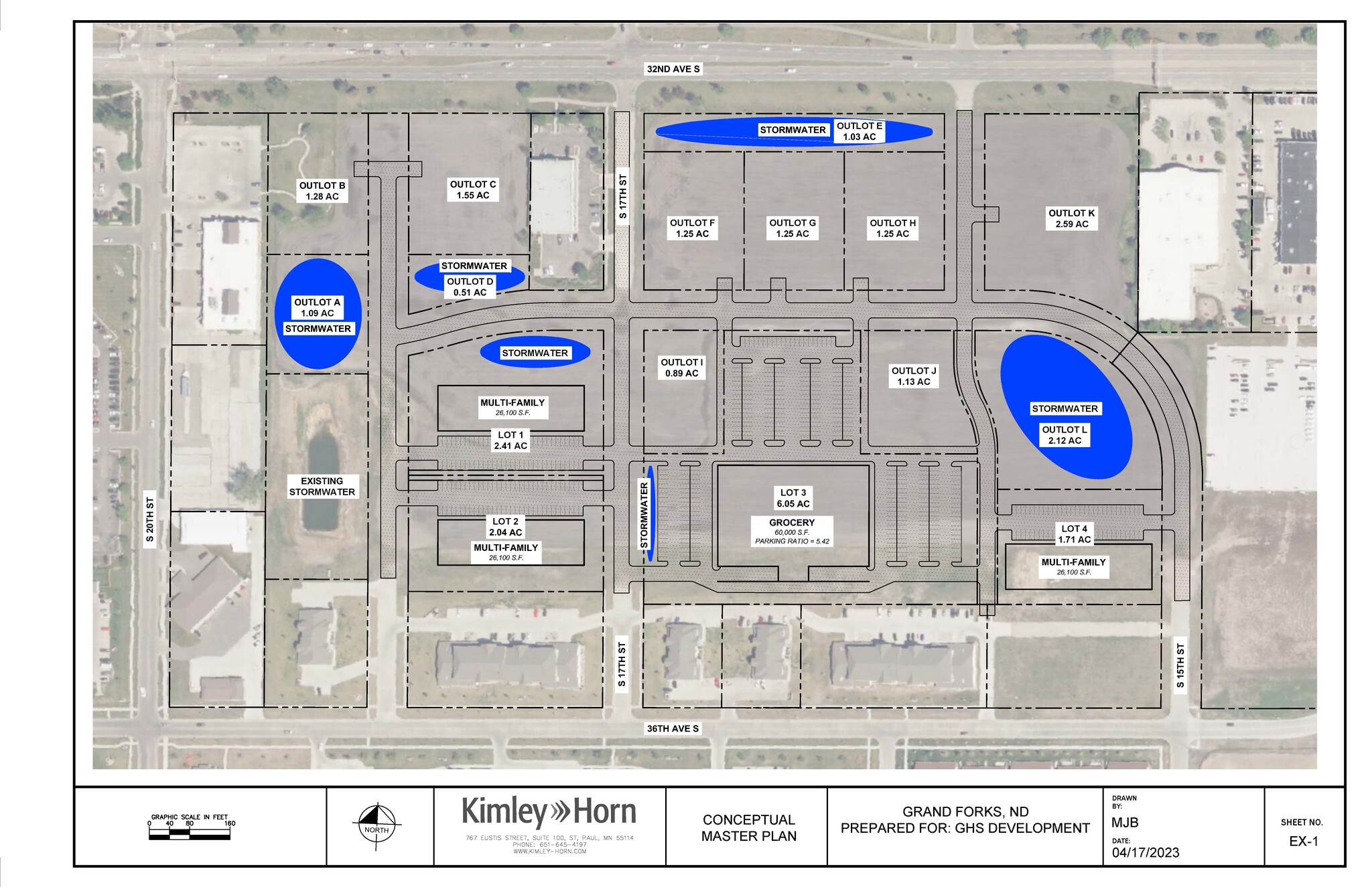 32nd, Grand Forks, ND for lease Site Plan- Image 1 of 3