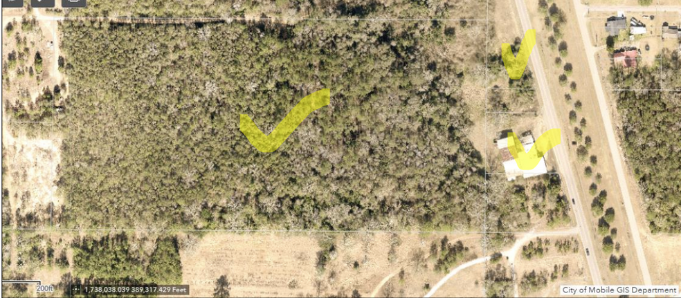 18065 US 45 Hwy, Citronelle, AL for sale - Aerial - Image 2 of 3