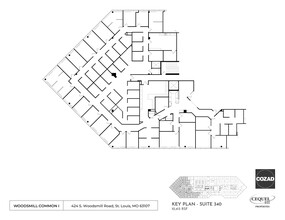 424 S Woods Mill Rd, Chesterfield, MO for lease Site Plan- Image 1 of 1