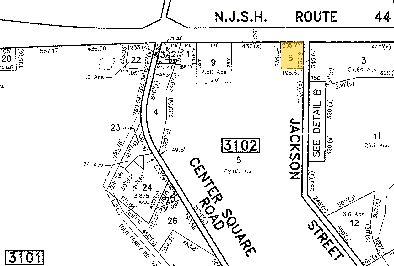 Crown Point Rd, Logan Township, NJ for sale Plat Map- Image 1 of 1