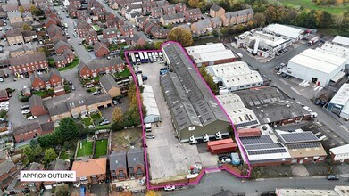 1 Barnfield Rd, Tipton, WMD - AERIAL  map view - Image1