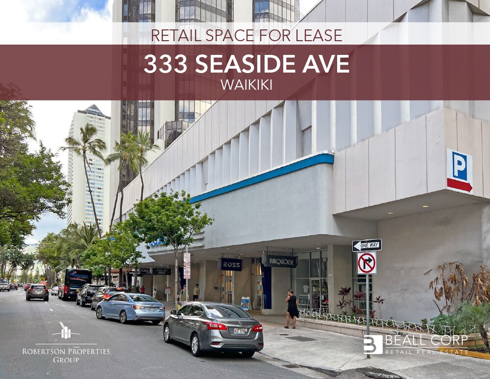 333 Seaside Ave, Honolulu, HI for lease Building Photo- Image 1 of 8