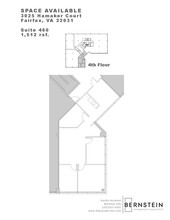 3025 Hamaker Ct, Fairfax, VA for lease Floor Plan- Image 1 of 1