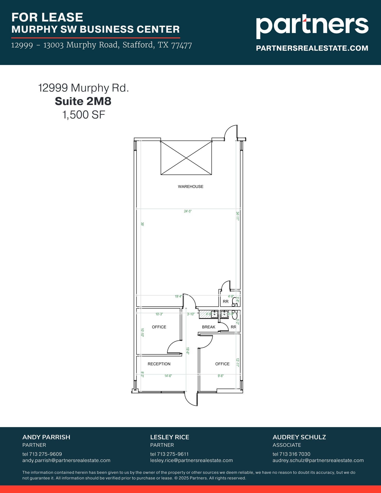 12999-13003 Murphy Rd, Stafford, TX for lease Site Plan- Image 1 of 1