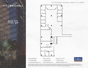 777 Brickell Ave, Miami, FL for lease Floor Plan- Image 1 of 1