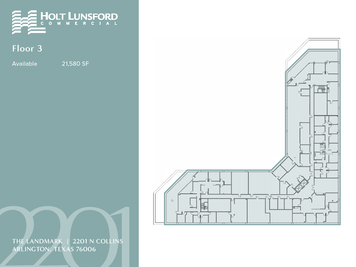 2201 N Collins St, Arlington, TX for lease Floor Plan- Image 1 of 1