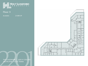 2201 N Collins St, Arlington, TX for lease Floor Plan- Image 1 of 1