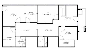 633 S 4th St, Las Vegas, NV for lease Floor Plan- Image 1 of 9