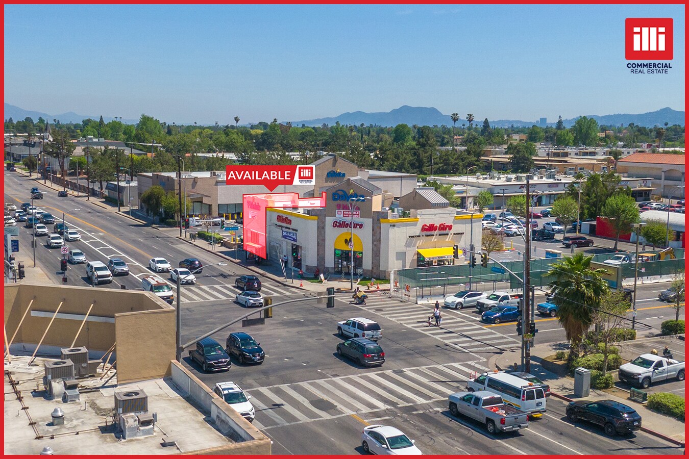 14434-14480 Sherman Way, Van Nuys, CA for lease Aerial- Image 1 of 10