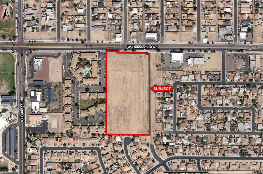 12121 Thunderbird, El Mirage, AZ for sale - Aerial - Image 2 of 5