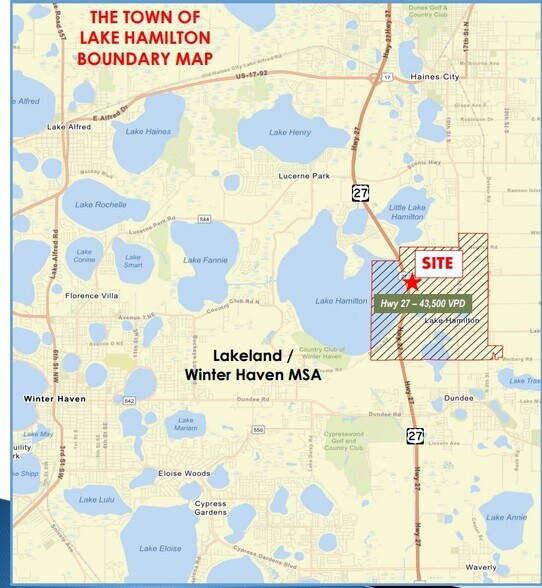 US 27 & SR 546, Lake Hamilton, FL 33851 for Lease