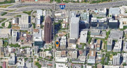 620 Peachtree St NE, Atlanta, GA - aerial  map view - Image1