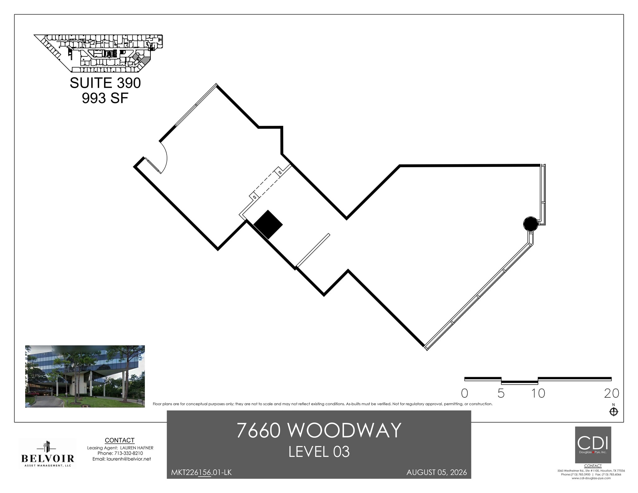 Private Office Space, Houston, TX for lease Site Plan- Image 1 of 1