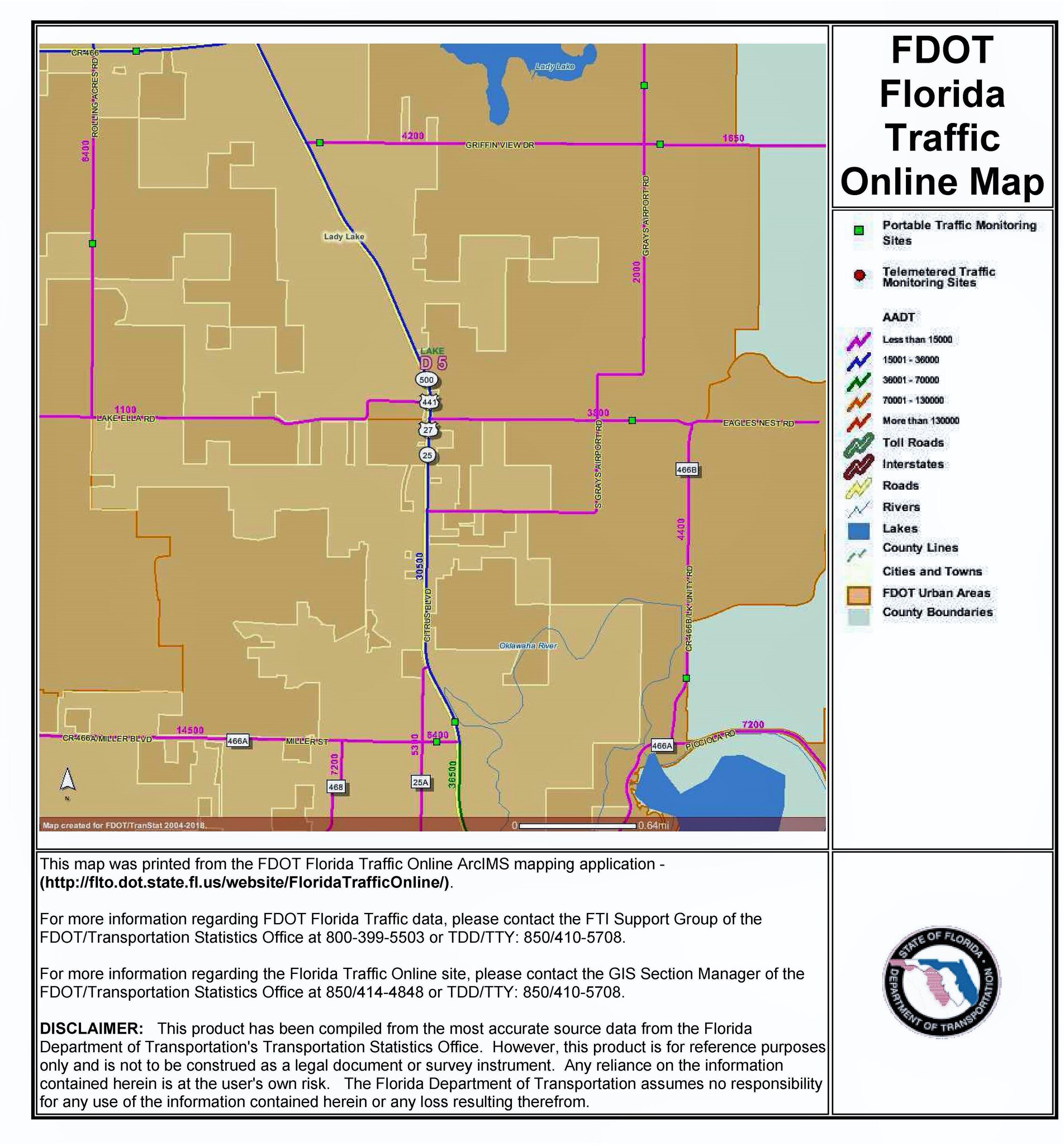 2094 N US Highway 441/27, Fruitland Park, FL 34731 45+/ Acres