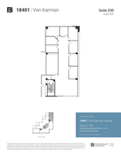 18301 Von Karman Ave, Irvine, CA for lease Floor Plan- Image 1 of 1