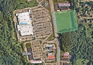 1330 N Hermitage Rd, Hermitage, PA - AERIAL  map view