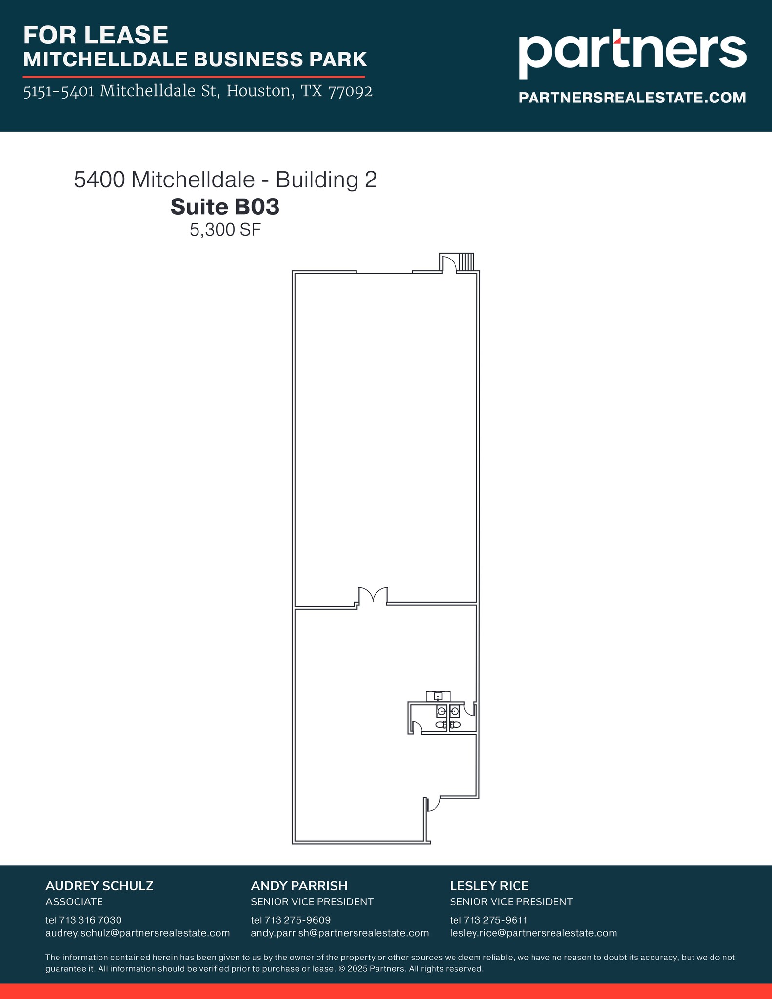 5151 Mitchelldale St, Houston, TX for lease Site Plan- Image 1 of 1