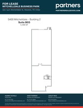 5151 Mitchelldale St, Houston, TX for lease Site Plan- Image 1 of 1