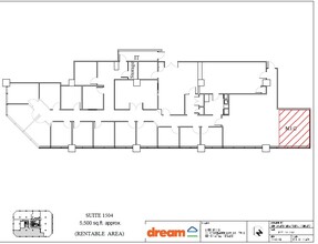 50 Burnhamthorpe Rd W, Mississauga, ON for lease Floor Plan- Image 1 of 1