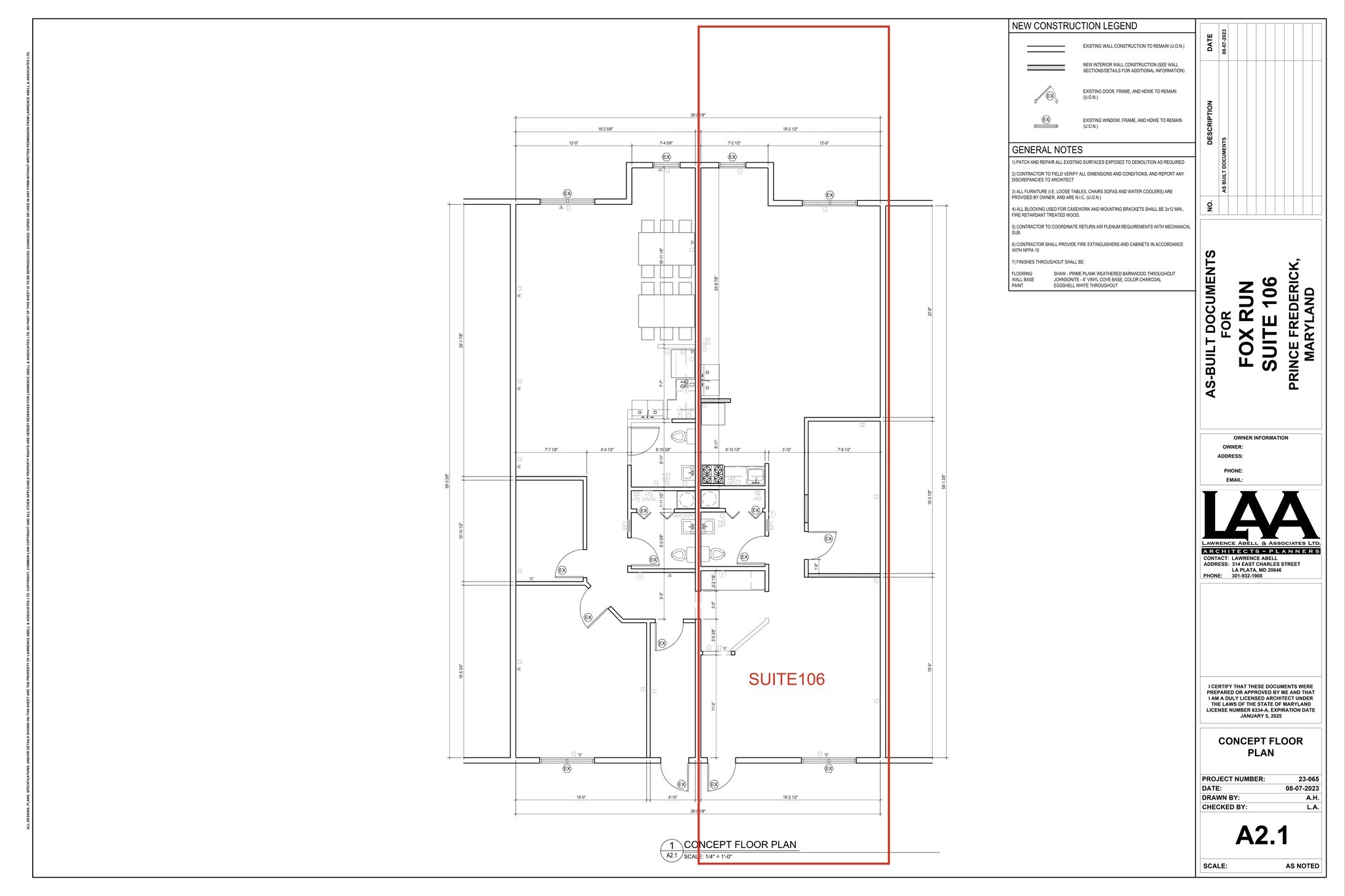 205 Steeple Chase Dr, Prince Frederick, MD for lease Site Plan- Image 1 of 1