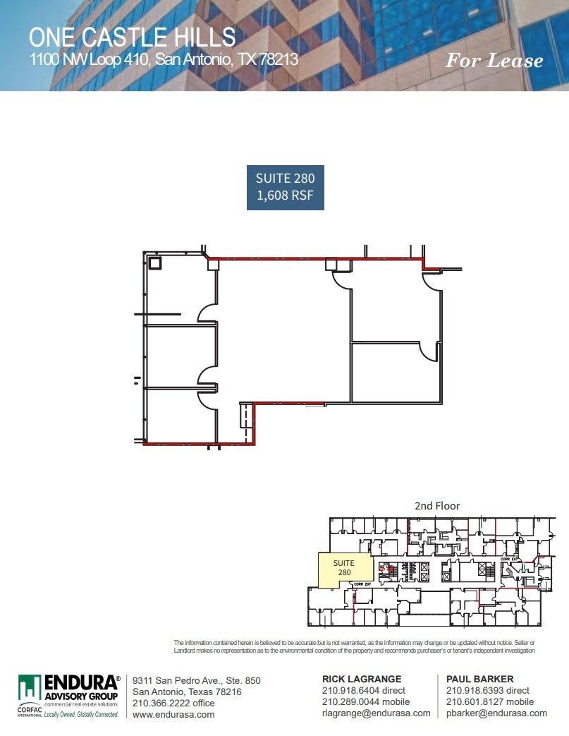 1100 NW Loop 410, San Antonio, TX for lease Floor Plan- Image 1 of 1
