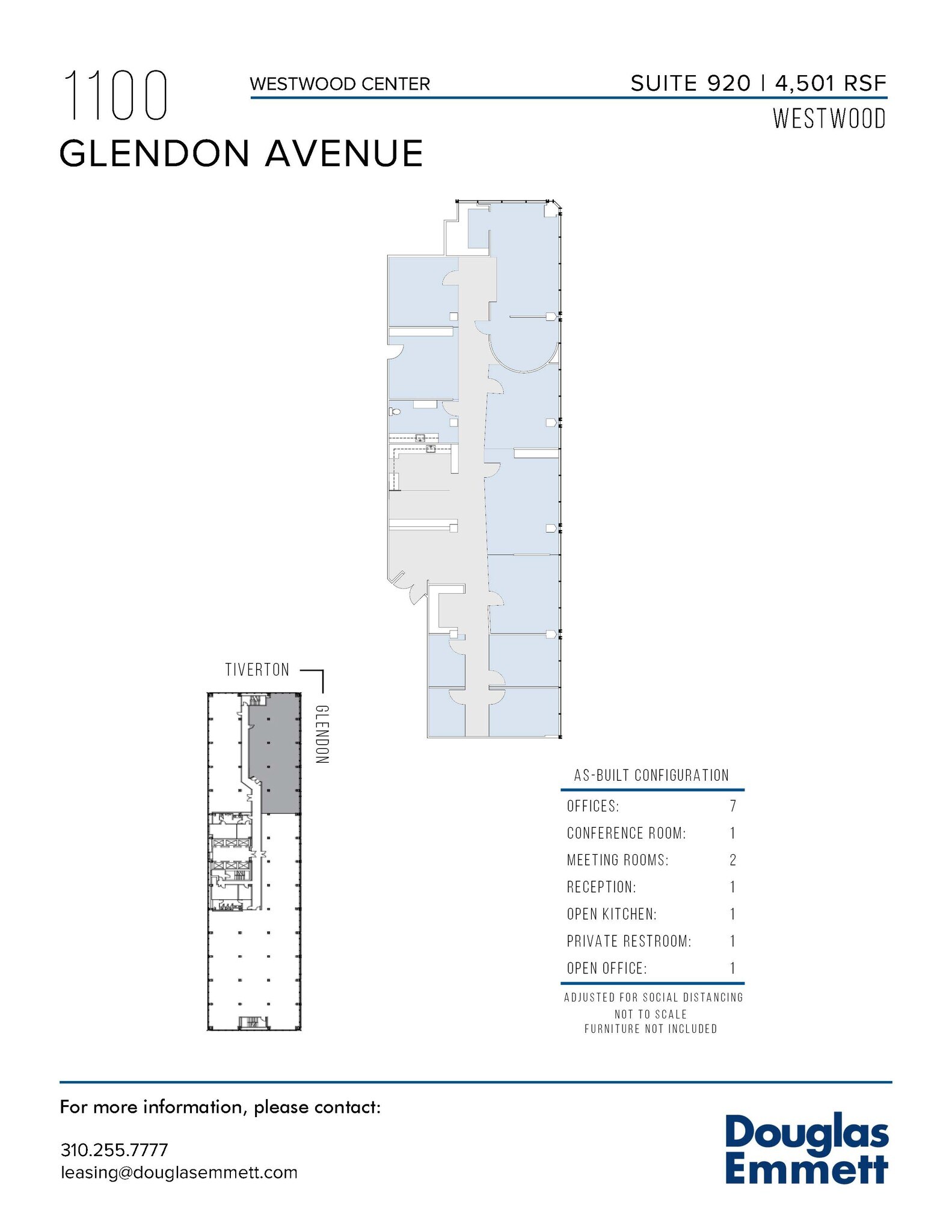 1100 Glendon Ave, Los Angeles, CA 90024 Westwood Center