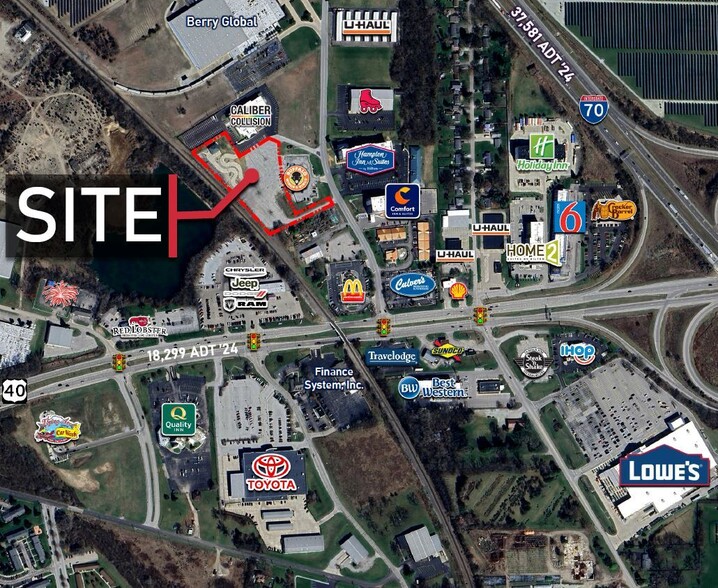 550 Commerce Rd, Richmond, IN for lease - Building Photo - Image 1 of 4