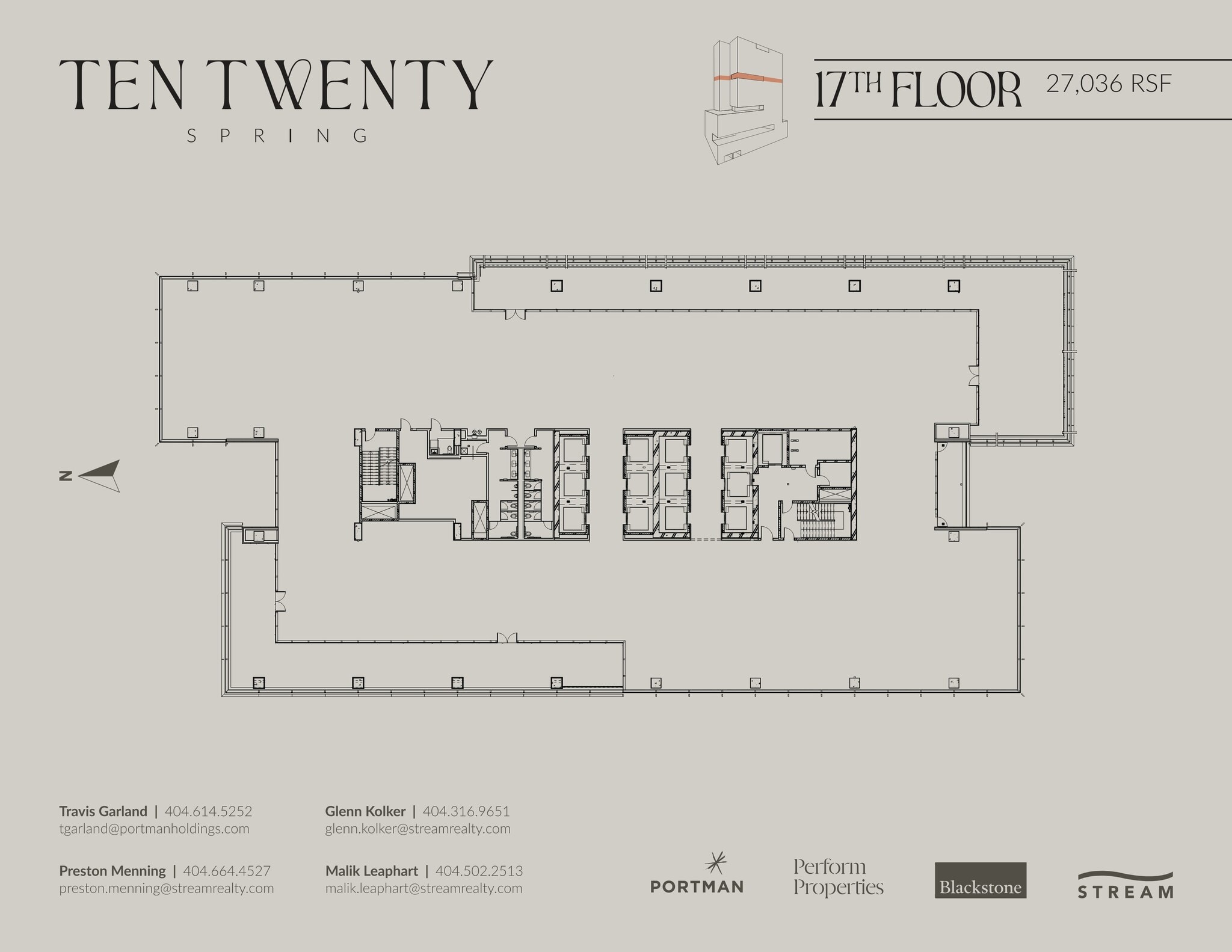 1020 Spring St, Atlanta, GA for lease Floor Plan- Image 1 of 1