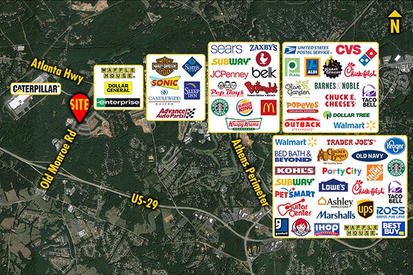 405 Old Monroe Rd, Bogart, GA for sale Primary Photo- Image 1 of 1