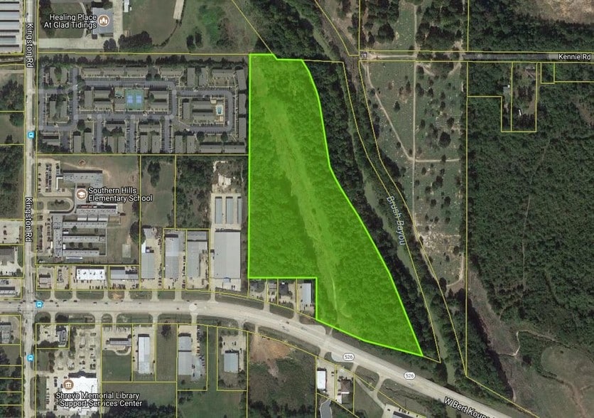 676 Bert Kouns Industrial Loop, Shreveport, LA for sale - Plat Map - Image 3 of 3