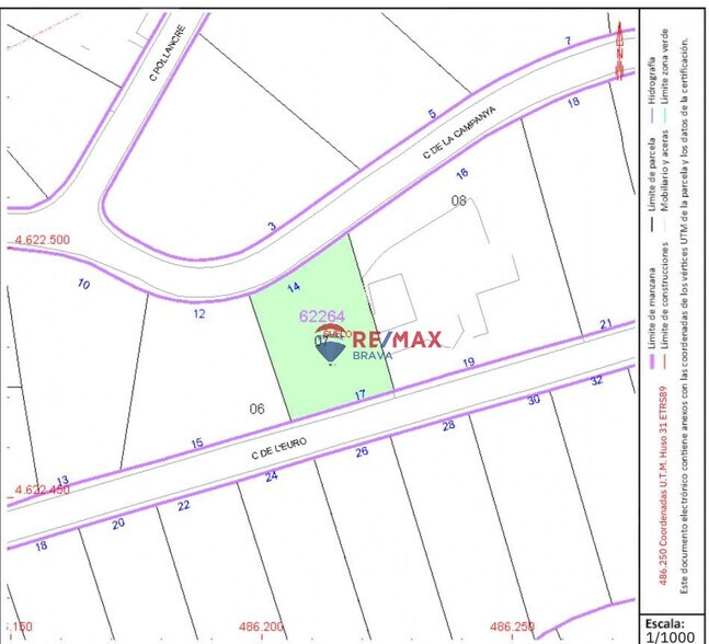 Land in Lloret de Mar, Gerona for sale - Floor Plan - Image 2 of 9