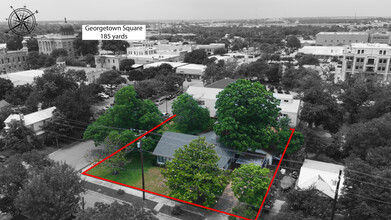 510 S Church St, Georgetown, TX - AERIAL  map view - Image1