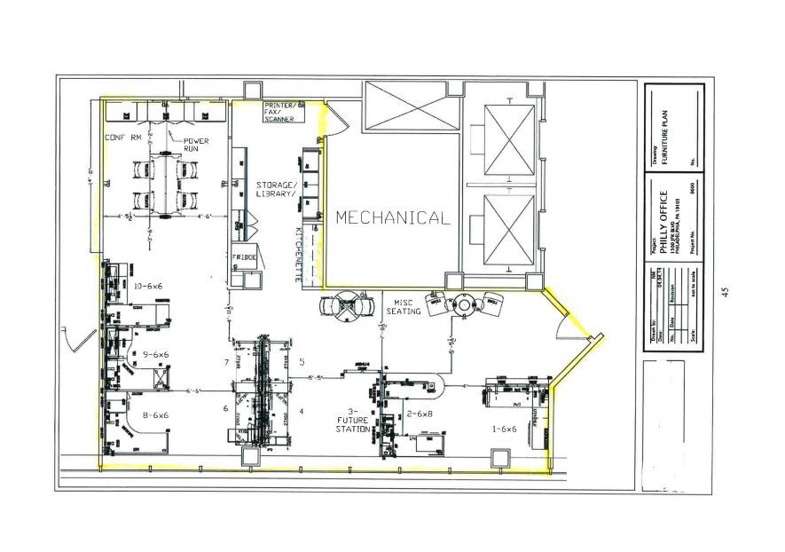 1500 John F Kennedy Blvd, Philadelphia, PA for lease Floor Plan- Image 1 of 1