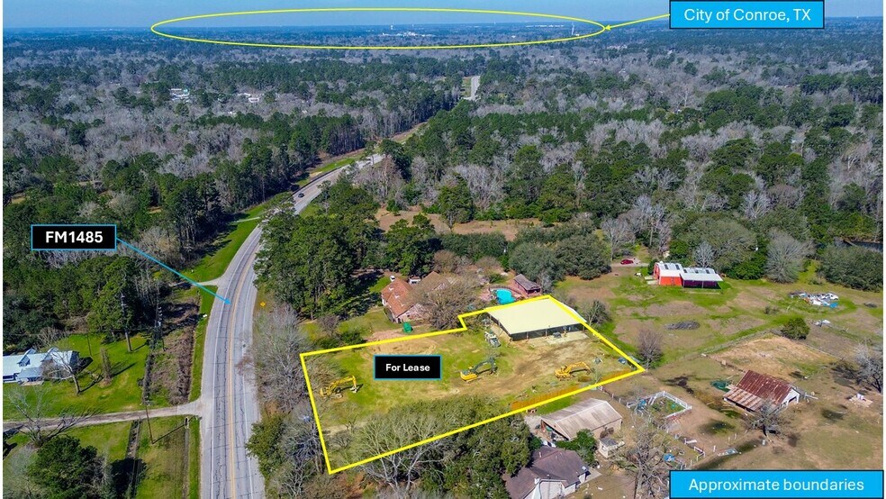 10919 FM 1485 Rd, Conroe, TX for sale - Aerial - Image 1 of 1