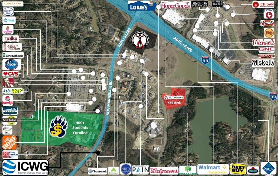 251 New Mannsdale Rd, Madison, MS for lease - Building Photo - Image 2 of 2