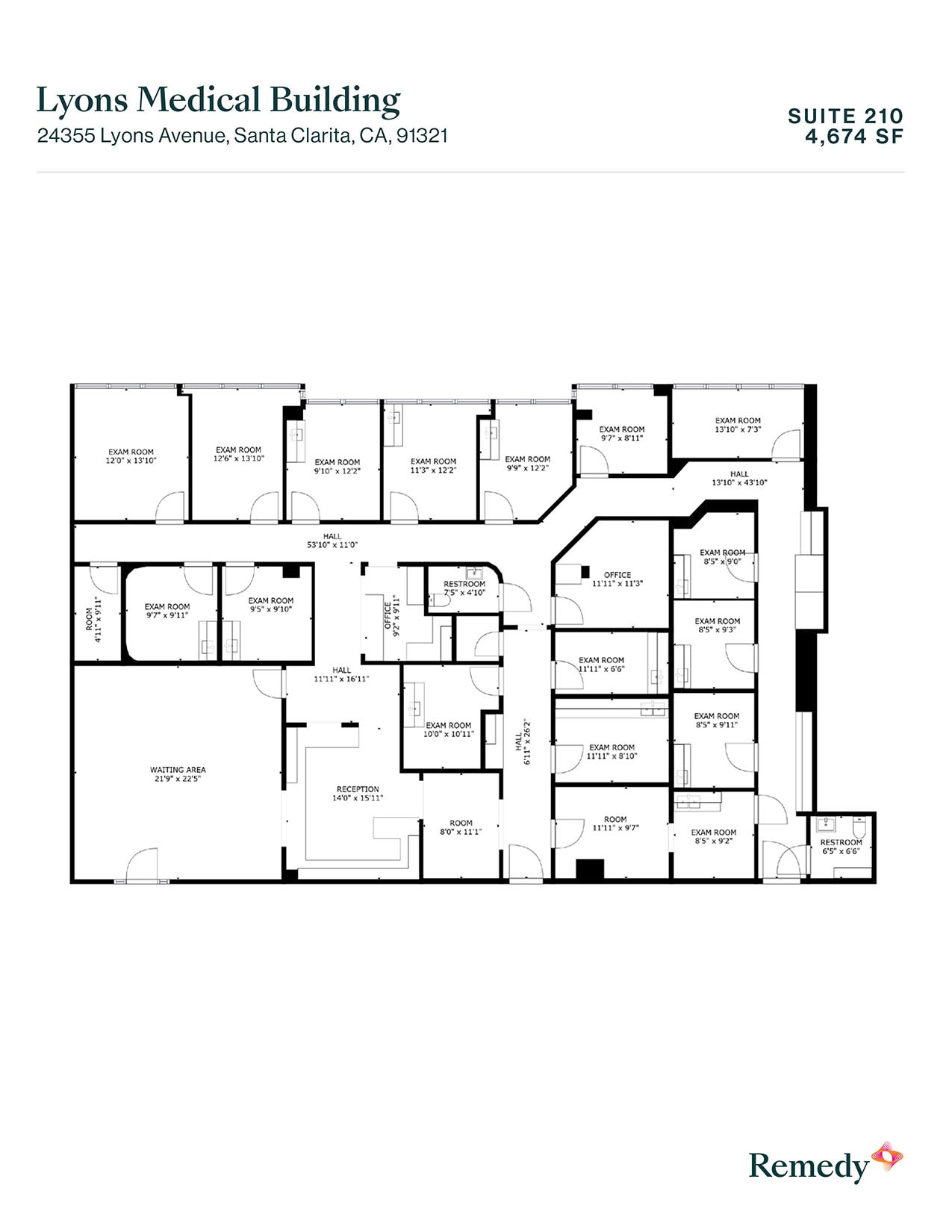 24355 Lyons Ave, Santa Clarita, CA for lease Floor Plan- Image 1 of 2