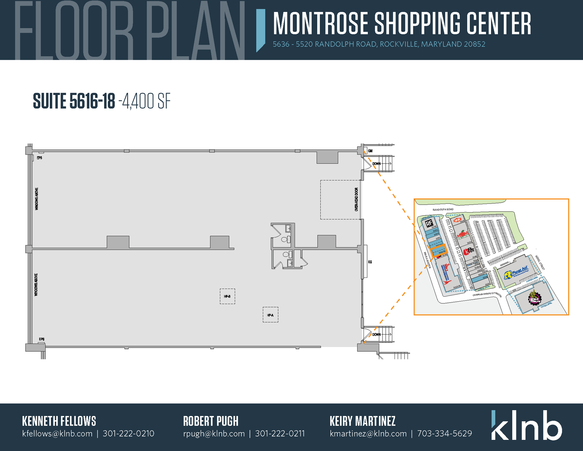 5530-5636 Randolph Rd, Rockville, MD for lease Floor Plan- Image 1 of 1