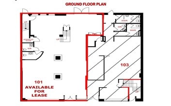 101-105 Murray St, Ottawa, ON for lease Floor Plan- Image 1 of 6