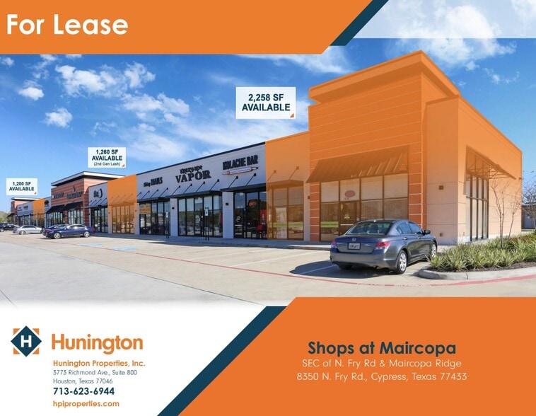 8350 Fry Rd, Cypress, TX for lease - Building Photo - Image 1 of 1