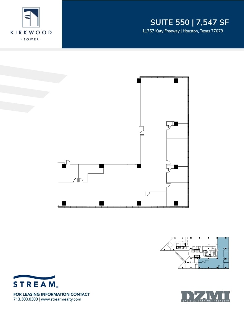 11757 Katy Fwy, Houston, TX for lease Floor Plan- Image 1 of 1