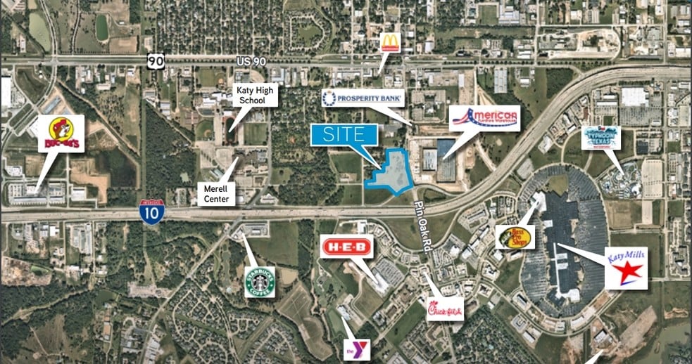 Pin Oak Road & Katy Freeway, Katy, TX for sale - Building Photo - Image 1 of 1