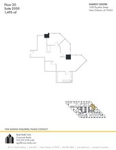 1100 Poydras St, New Orleans, LA for lease Site Plan- Image 1 of 1