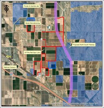 501 N. Highway 87, Eloy, AZ - aerial  map view